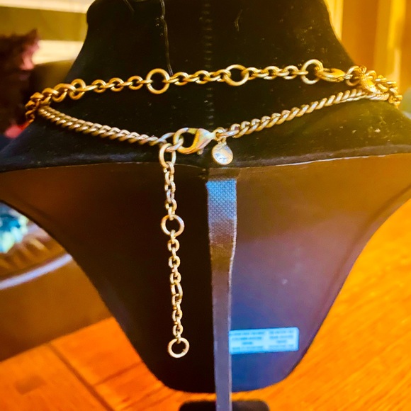 Bundle/lot of 2 J. Crew statement necklaces feather spikes colorful maximalist - Picture 7 of 7